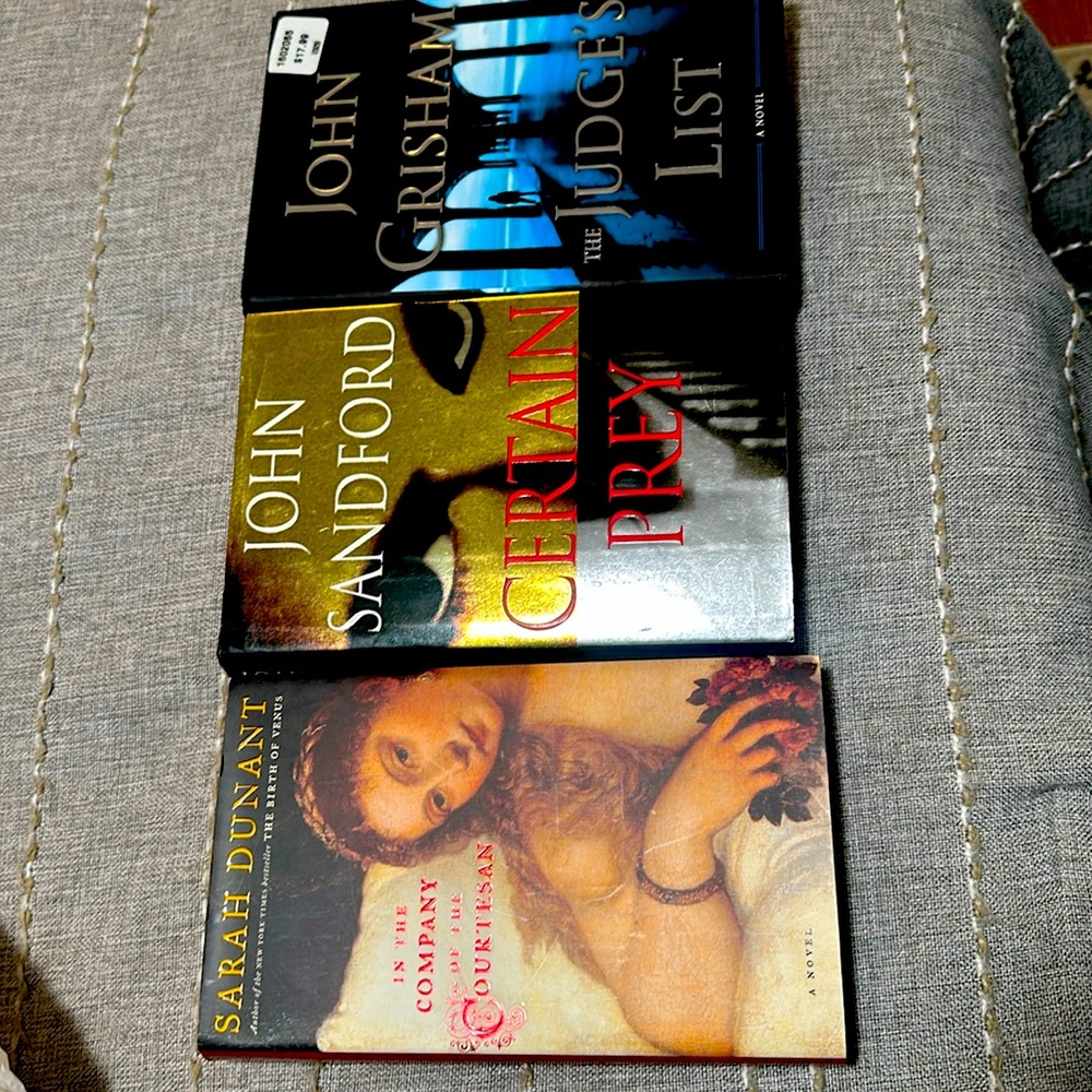 3 used/like new books